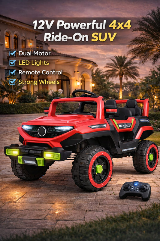 12V Kids Electric Ride On SUV Car with Remote Control